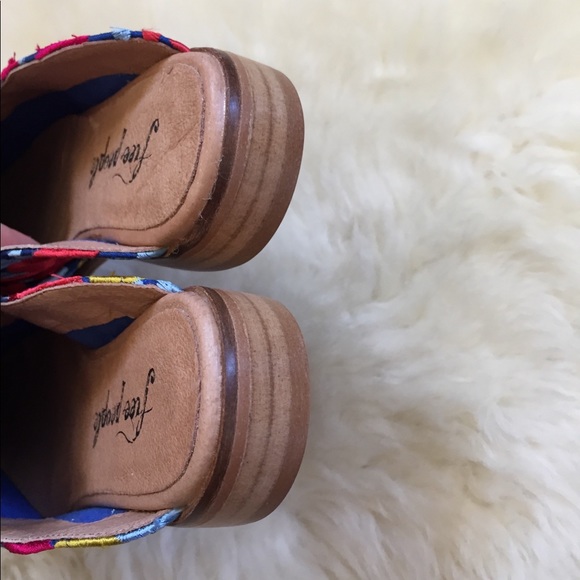 Free People Embroidered Brocade At Ease Loafers - Picture 6 of 8